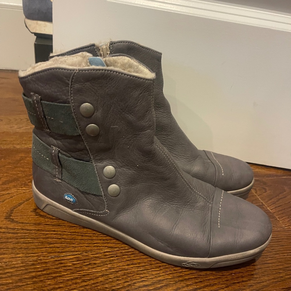 CLOUD Leather Ankle Boots – Size 40 (Women’s 9)